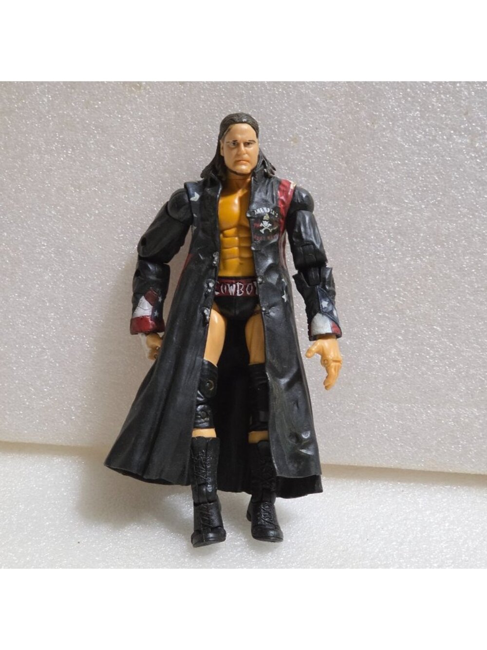 TNA James Storm America's Most Wanted Cowboy Action Figure 2006 Marvel Toys 7"